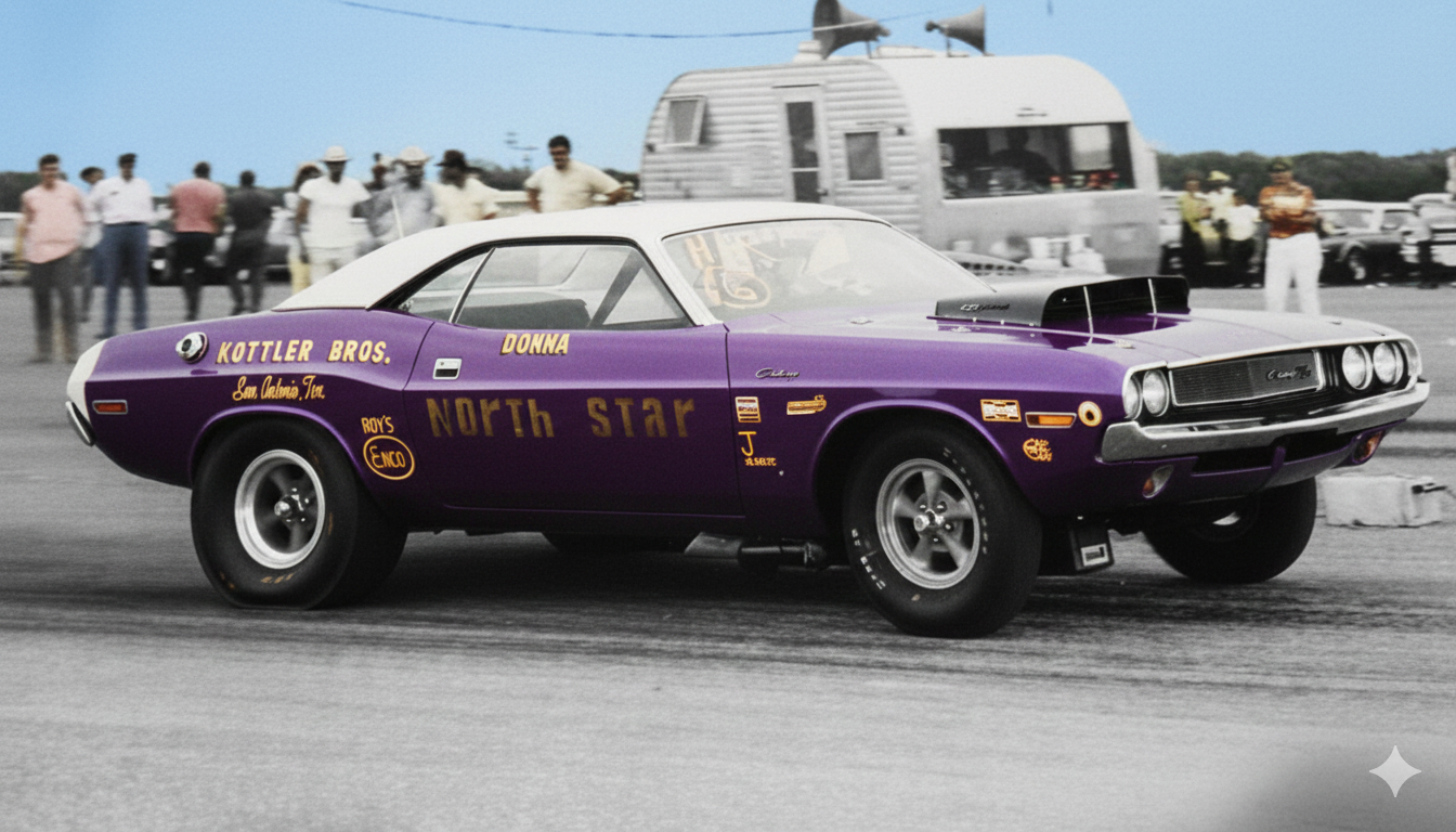 1970s Dodge Challenger — the Kottler family race car